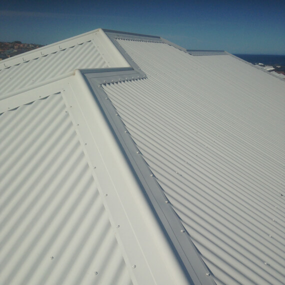 white roof